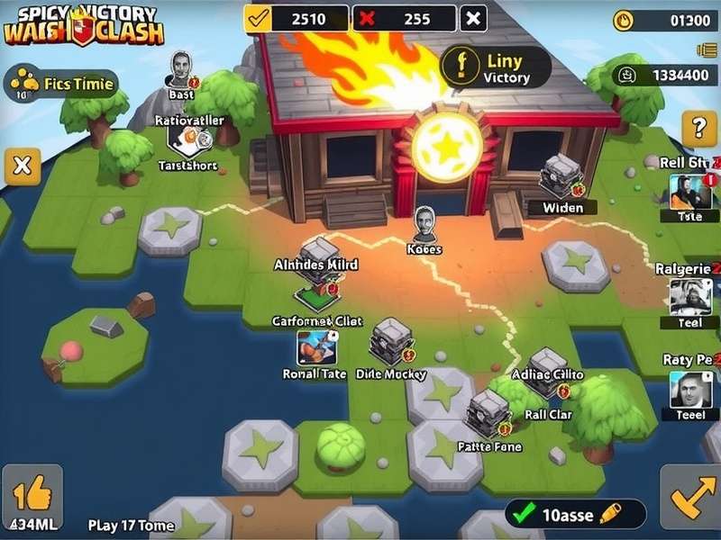 Spicy Victory Clash India Map